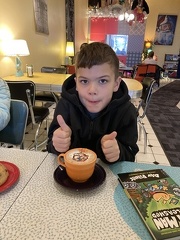 Family Coffee Date at Cup of Joe in Cedar Falls2
